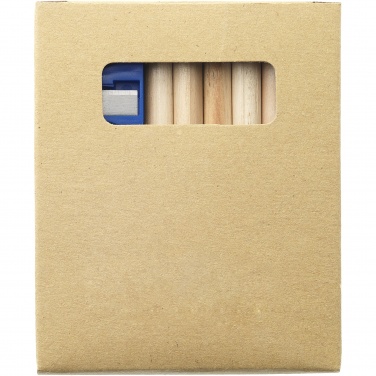 Logotrade promotional item picture of: Streaks 8-piece colouring set