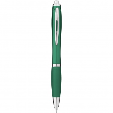 Logotrade promotional giveaway image of: Nash ballpoint pen coloured barrel and grip