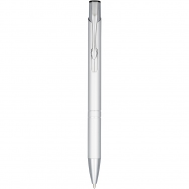 Logotrade advertising products photo of: Moneta anodized aluminium click ballpoint pen