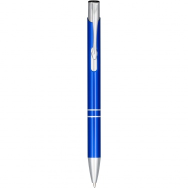 Logotrade advertising product image of: Moneta anodized aluminium click ballpoint pen