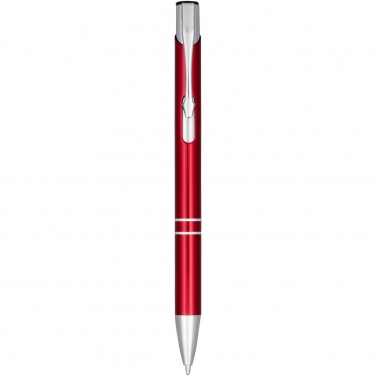 Logotrade promotional giveaway image of: Moneta anodized aluminium click ballpoint pen