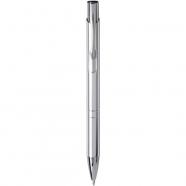 Logo trade promotional products picture of: Moneta anodized aluminium click ballpoint pen