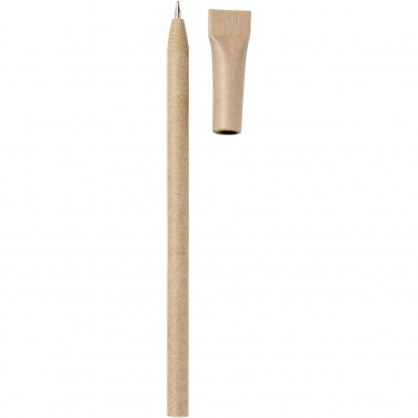 Logo trade advertising product photo of: Asilah recycled paper ballpoint pen
