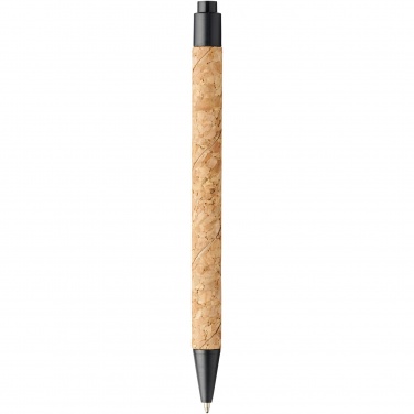 Logo trade promotional gifts image of: Midar cork and wheat straw ballpoint pen