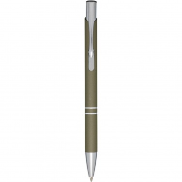 Logo trade business gift photo of: Moneta soft touch ballpoint pen