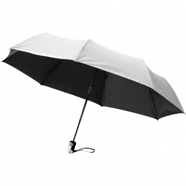 Logo trade promotional giveaway photo of: Alex 21.5" foldable auto open/close umbrella