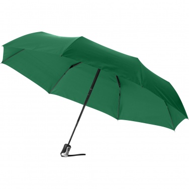 Logo trade corporate gifts image of: Alex 21.5" foldable auto open/close umbrella