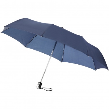 Logo trade promotional giveaways image of: Alex 21.5" foldable auto open/close umbrella