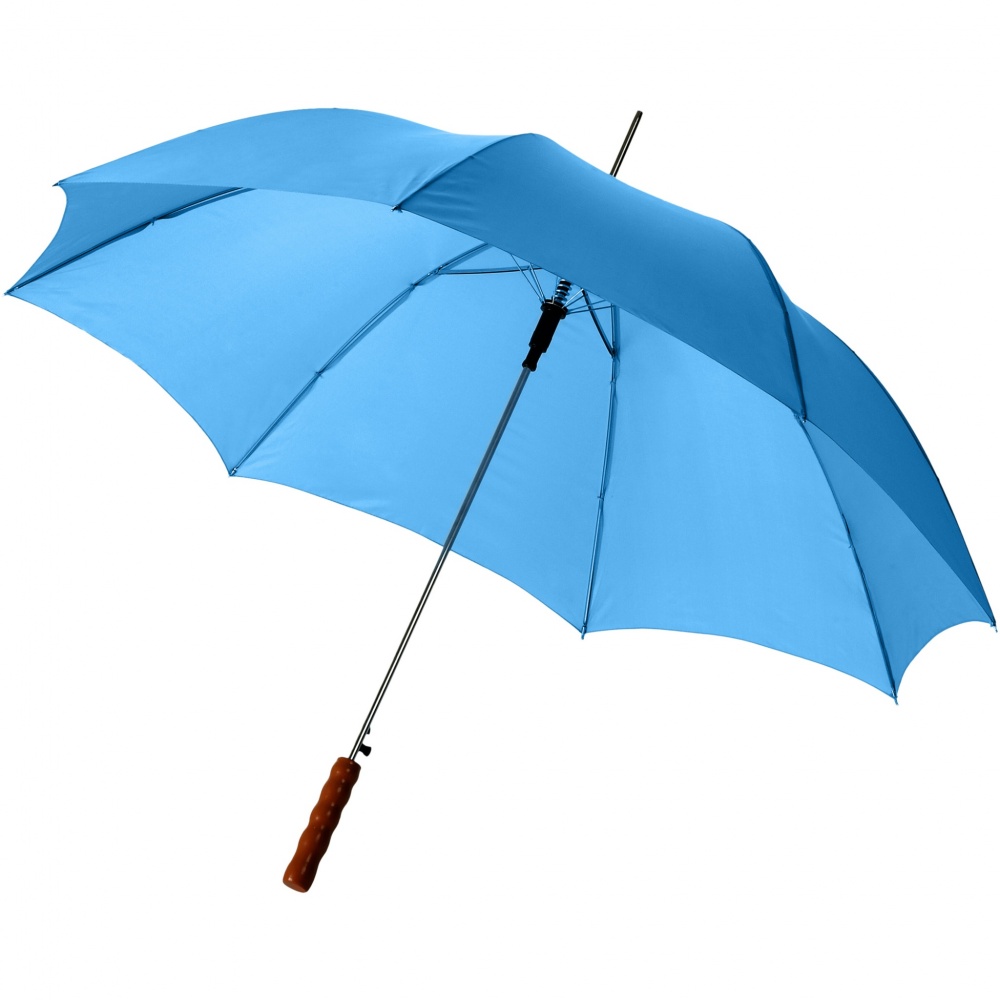 Logotrade promotional item image of: Lisa 23" auto open umbrella with wooden handle