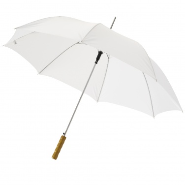 Logotrade business gift image of: Lisa 23" auto open umbrella with wooden handle