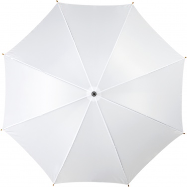 Logo trade corporate gifts picture of: Kyle 23" auto open umbrella wooden shaft and handle