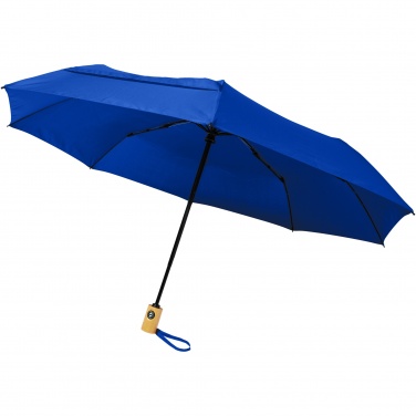 Logotrade advertising products photo of: Bo 21" foldable auto open/close recycled PET umbrella