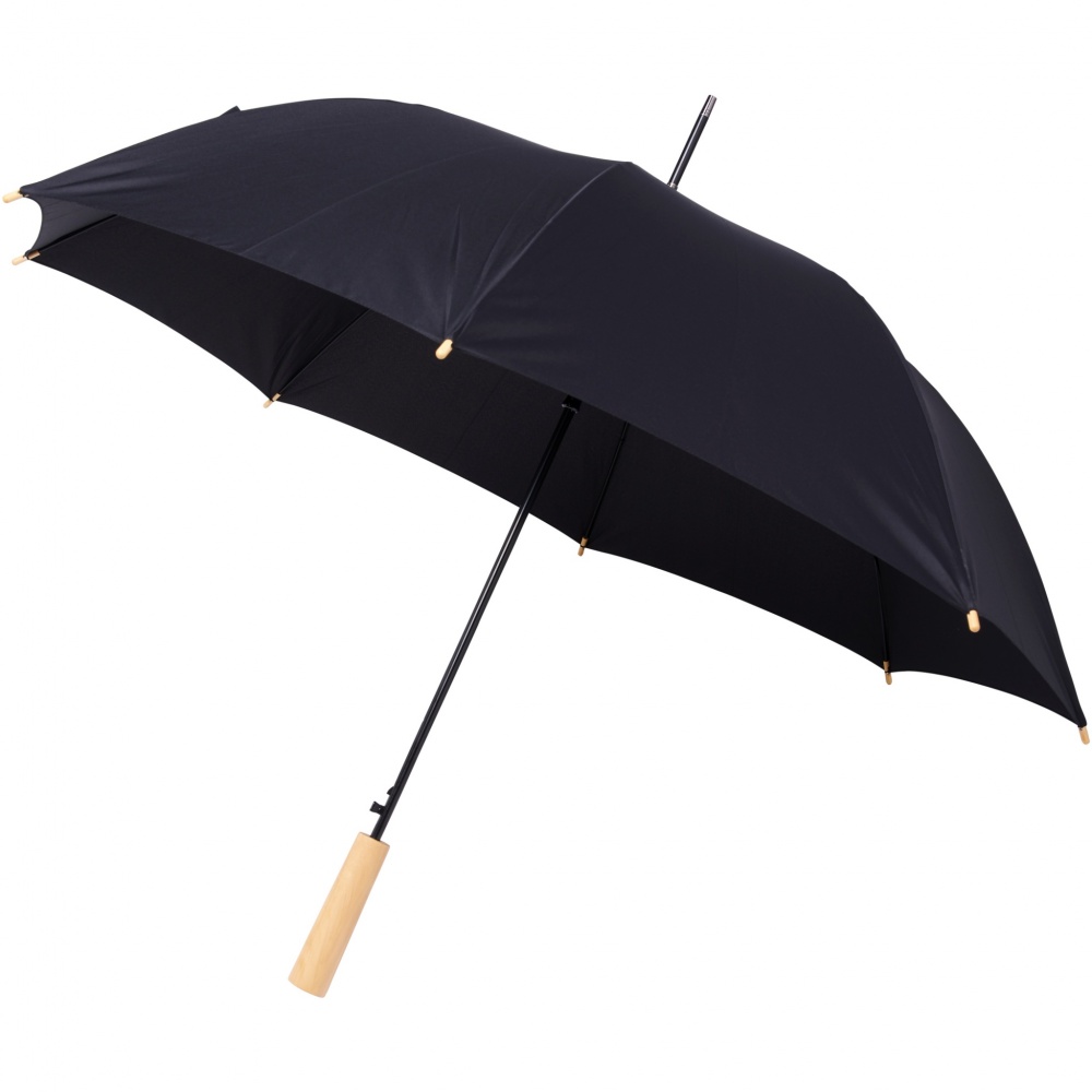 Logo trade promotional product photo of: Alina 23" auto open recycled PET umbrella