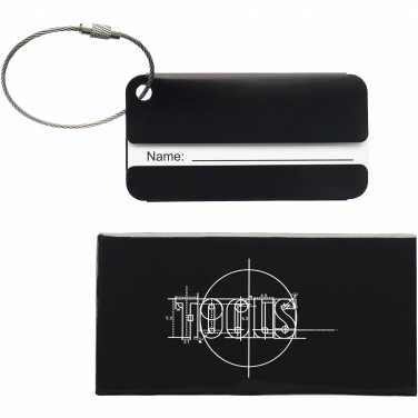 Logotrade promotional item image of: Discovery luggage tag