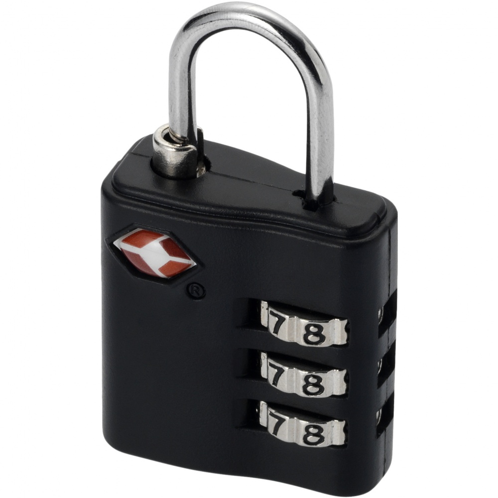 Logo trade business gifts image of: Kingsford TSA luggage lock