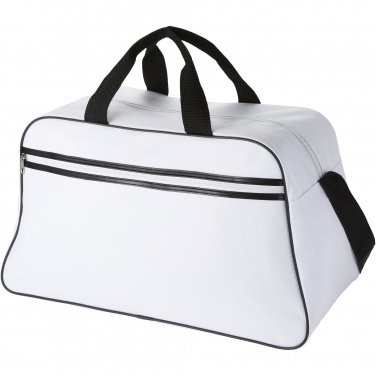 Logotrade promotional giveaway image of: San Jose 2-stripe sports duffel bag 30L
