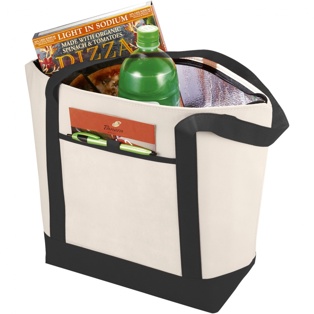 Logotrade promotional gift image of: Lighthouse non-woven cooler tote 21L