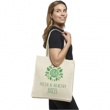 Logo trade corporate gift photo of: Odessa 220 g/m² cotton tote bag 13L
