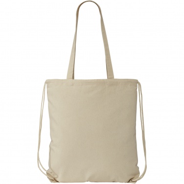 Logo trade promotional product photo of: Eliza 240 g/m² cotton drawstring bag 6L