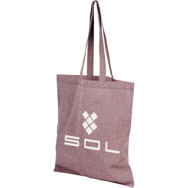 Logo trade promotional giveaways image of: Pheebs 150 g/m² recycled tote bag 7L