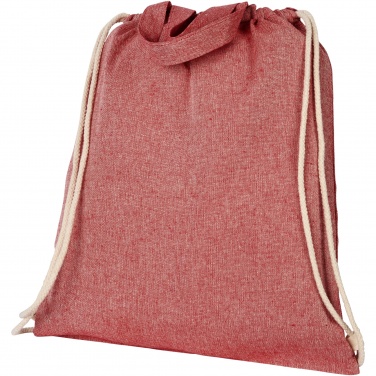 Logotrade promotional merchandise image of: Pheebs 150 g/m² recycled drawstring bag 6L