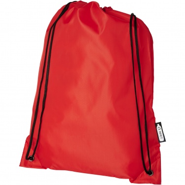 Logo trade promotional products image of: Oriole RPET drawstring bag 5L