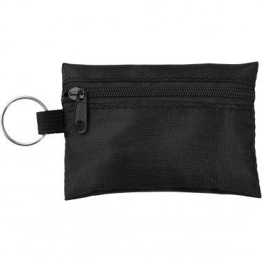 Logo trade corporate gifts picture of: Valdemar 16-piece first aid keyring pouch