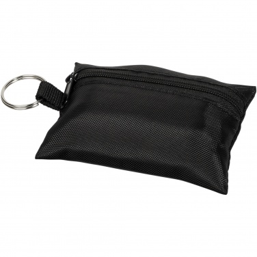 Logo trade promotional merchandise picture of: Valdemar 16-piece first aid keyring pouch