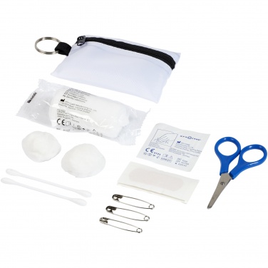 Logotrade corporate gift image of: Valdemar 16-piece first aid keyring pouch