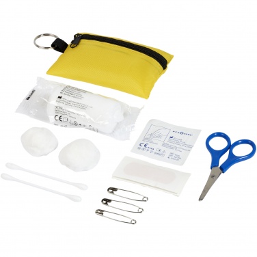 Logotrade promotional giveaways photo of: Valdemar 16-piece first aid keyring pouch