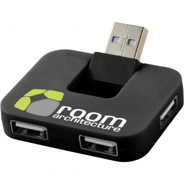 Logo trade promotional giveaways picture of: Gaia 4-port USB hub