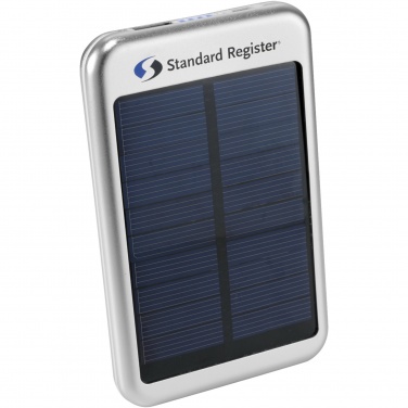 Logotrade promotional product image of: Bask 4000 mAh solar power bank