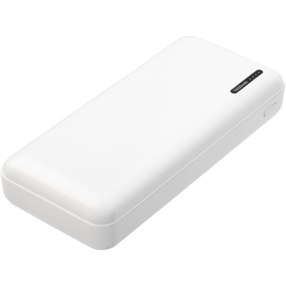 Logo trade promotional giveaway photo of: Compress 10.000 mAh high density power bank