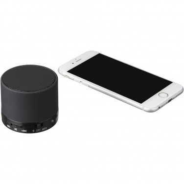 Logo trade business gift photo of: Duck cylinder Bluetooth® speaker with rubber finish