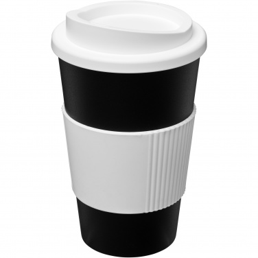 Logo trade promotional merchandise image of: Americano® 350 ml insulated tumbler with grip