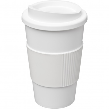 Logotrade promotional product picture of: Americano® 350 ml insulated tumbler with grip