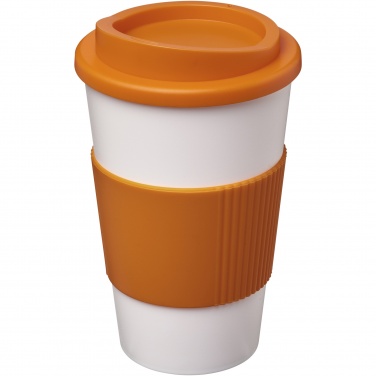 Logotrade promotional merchandise image of: Americano® 350 ml insulated tumbler with grip