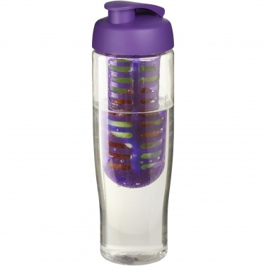 Logo trade promotional items image of: H2O Active® Tempo 700 ml flip lid sport bottle & infuser