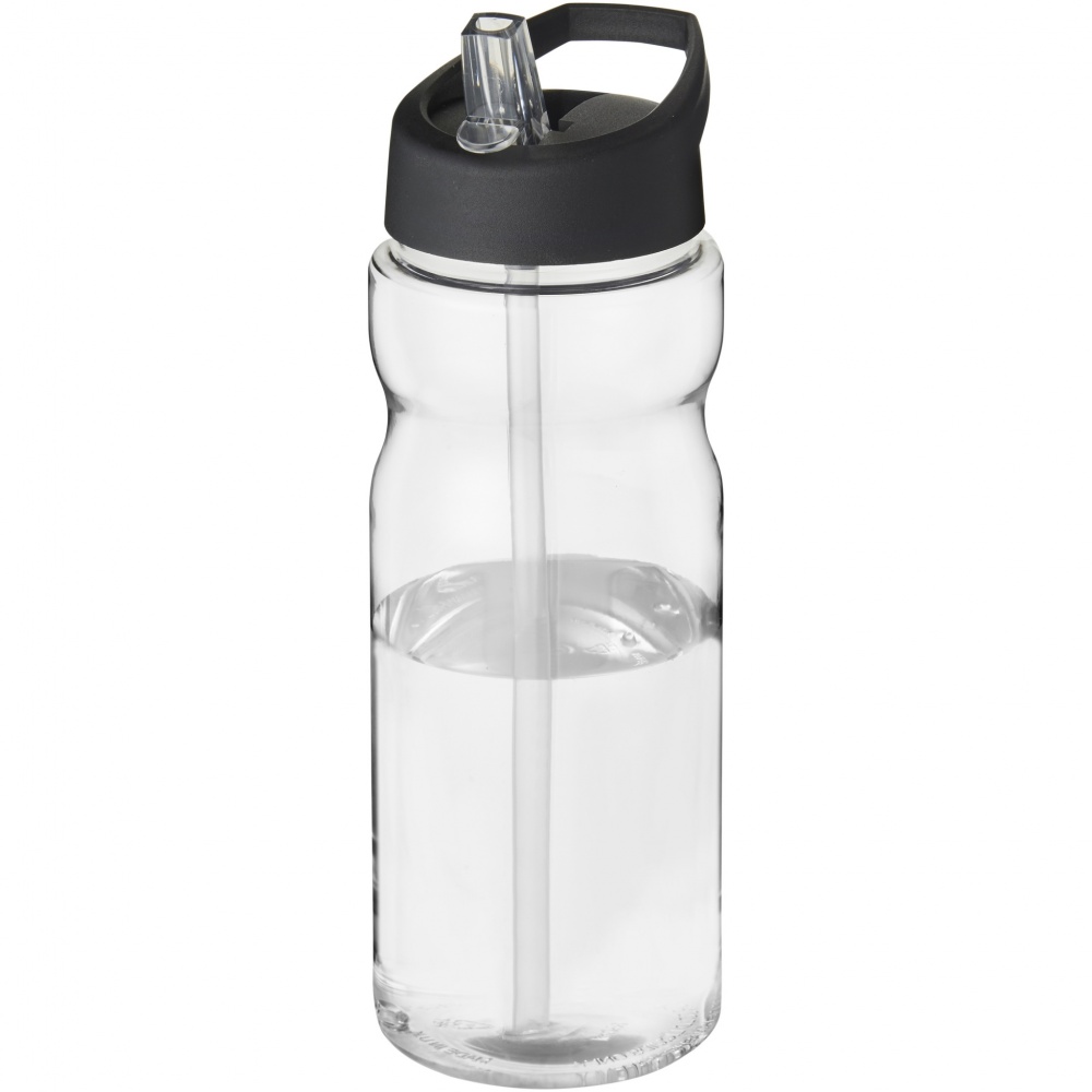 Logo trade business gifts image of: H2O Active® Base 650 ml spout lid sport bottle