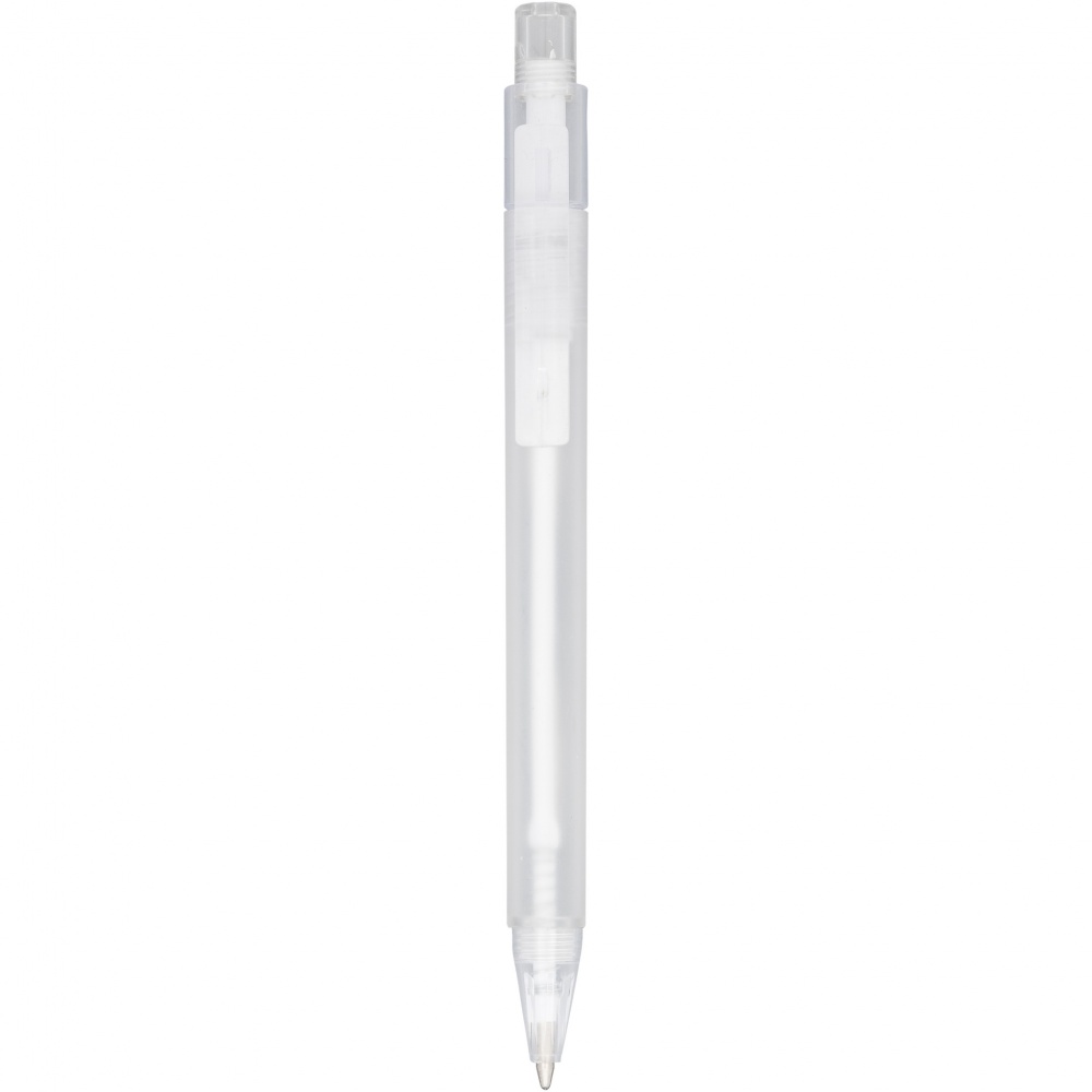 Logo trade promotional giveaways picture of: Calypso frosted ballpoint pen