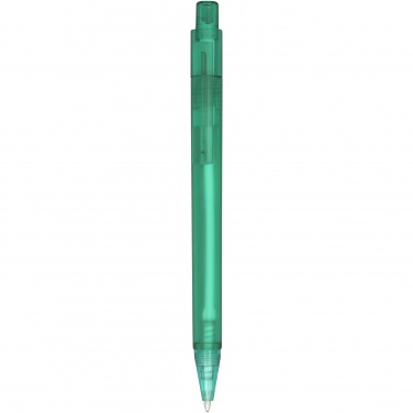 Logo trade promotional gifts image of: Calypso frosted ballpoint pen