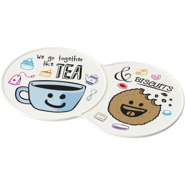 Logotrade promotional giveaways photo of: Sidekick plastic coaster
