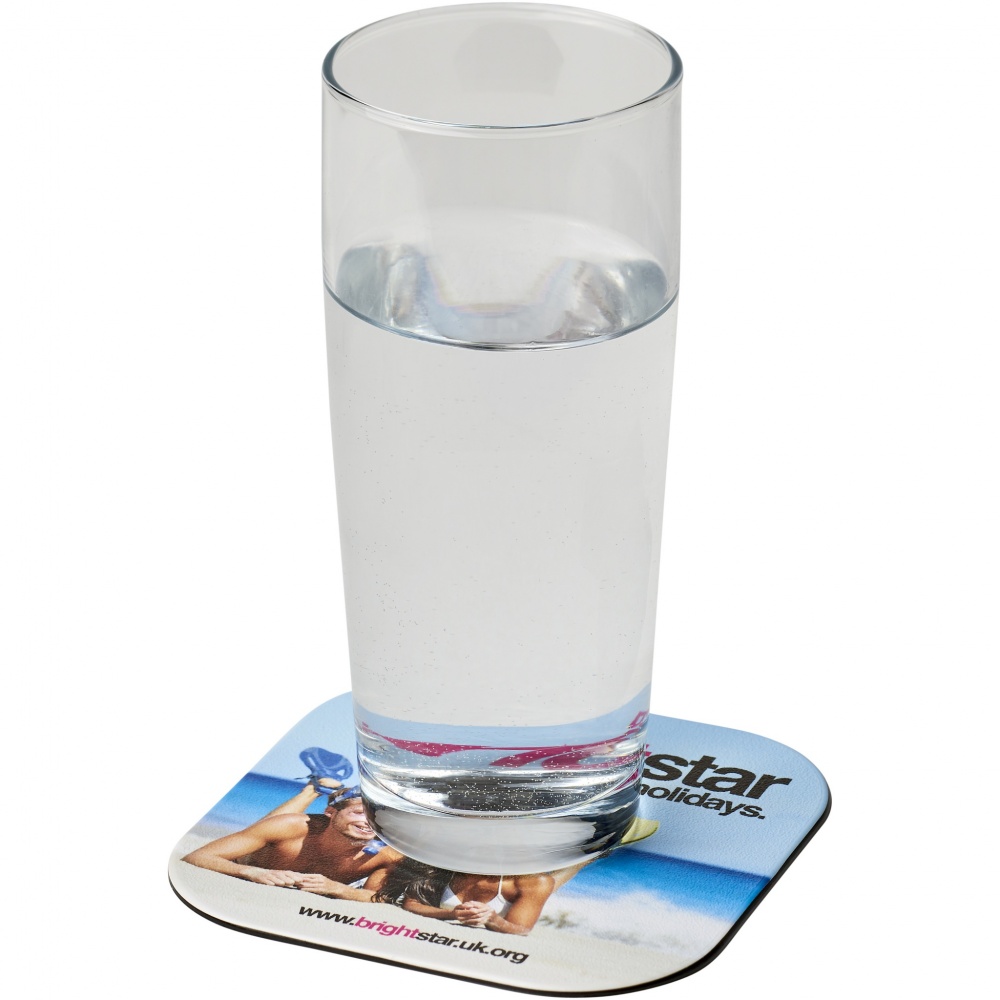 Logo trade promotional products picture of: Brite-Mat® square coaster
