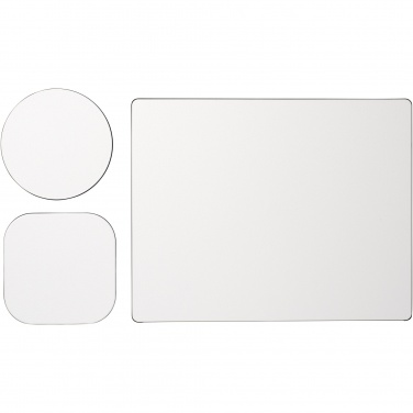Logotrade promotional giveaway picture of: Brite-Mat® mouse mat and coaster set combo 1