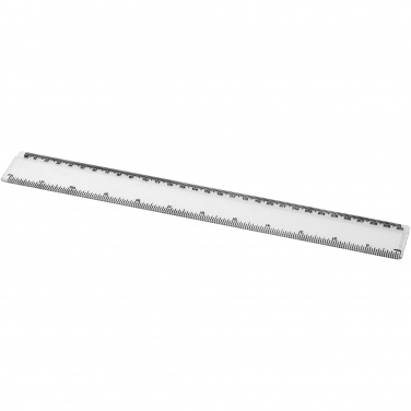 Logo trade promotional items picture of: Renzo 30 cm plastic ruler