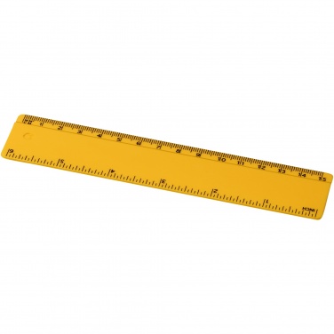 Logotrade promotional gift picture of: Renzo 15 cm plastic ruler