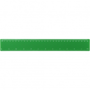 Logo trade promotional merchandise picture of: Rothko 30 cm plastic ruler