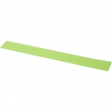 Logo trade promotional products image of: Rothko 30 cm plastic ruler