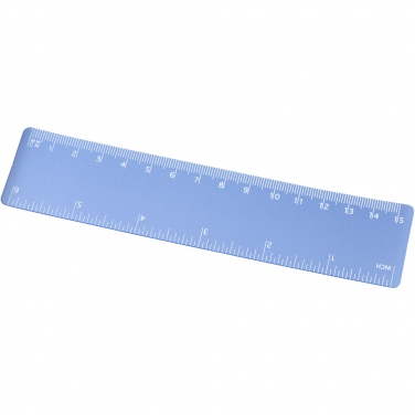 Logo trade promotional gifts picture of: Rothko 15 cm plastic ruler