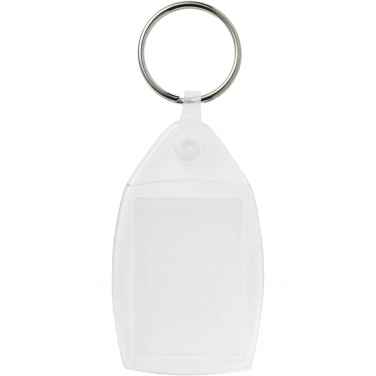 Logo trade promotional product photo of: Lita P6 keychain with plastic clip